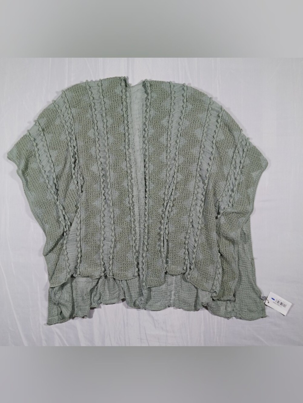 Boho Bubble Knit Women’s Kimono NWT